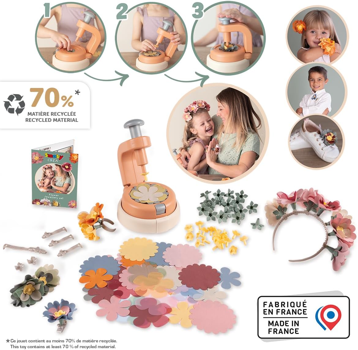 Set Creativo per Realizzare Gioielli e Fiori - Giocolandia